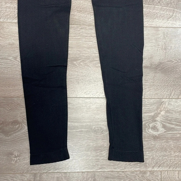 Tees By Tina Sorbtek Chevron Leggings Black On Size - Picture 11 of 11